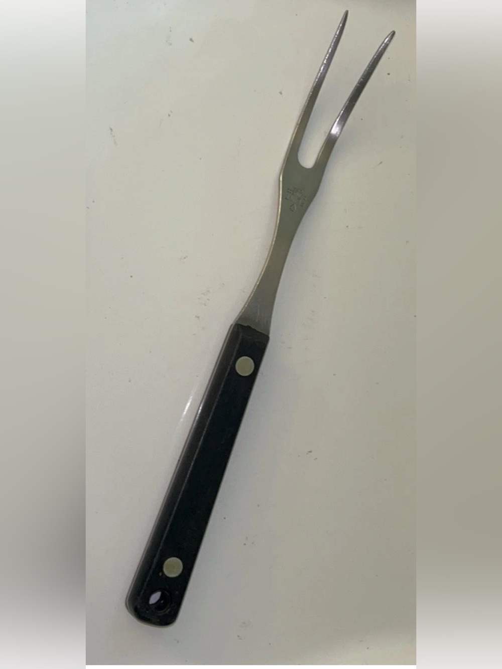 Vintage Ekco Flint Arrowhead Carving Fork